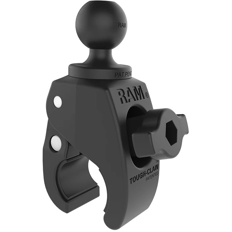 RAM Small Tough-Claw with 1" Diameter Rubber Ball