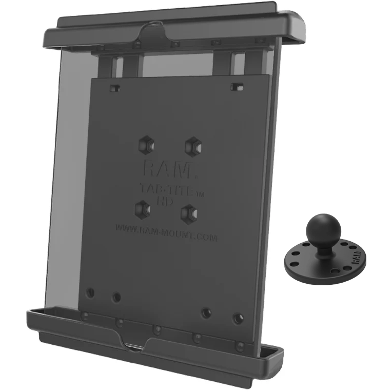 RAM Tab-Tite Universal Spring Loaded Holder for 8" Tablets in Case - with Ball - B Size RAM-B-202-TAB12U