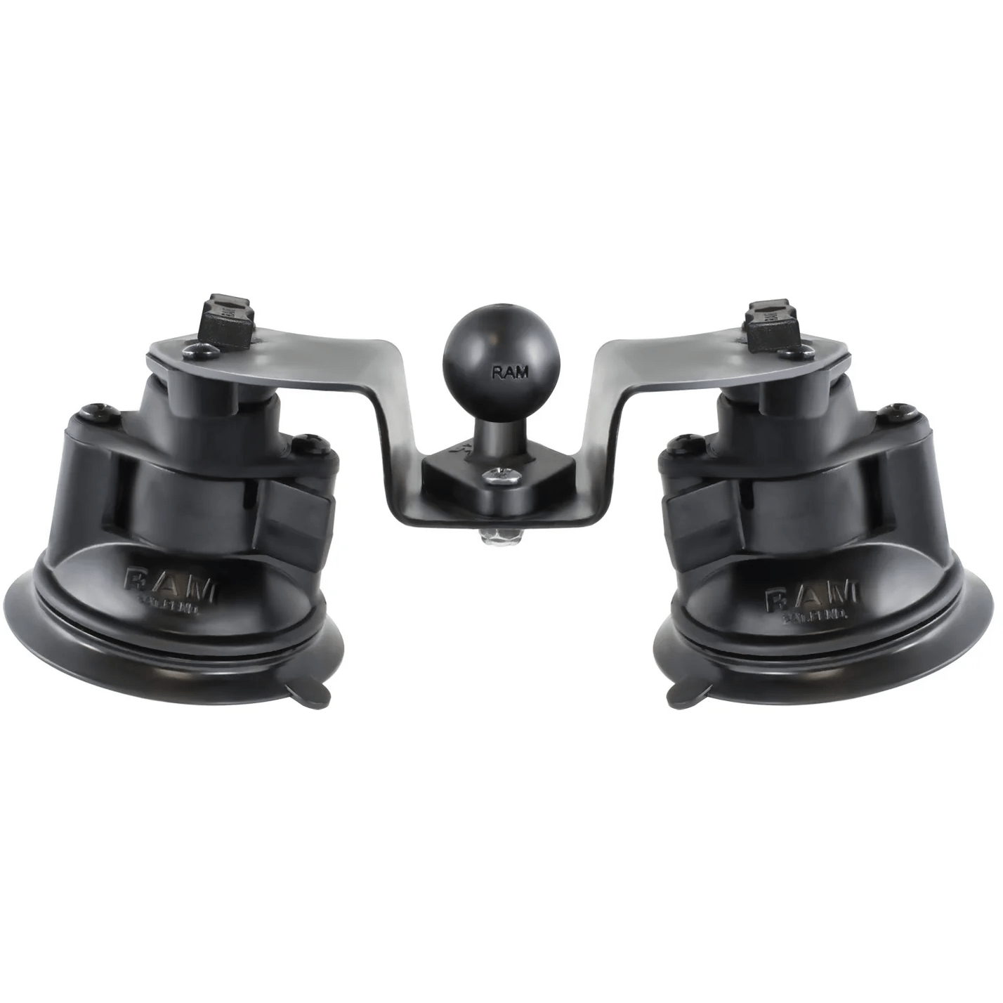 RAM Twist-Lock Dual Pivot Suction Cup Base with Ball RAM-B-189B-PIV1U