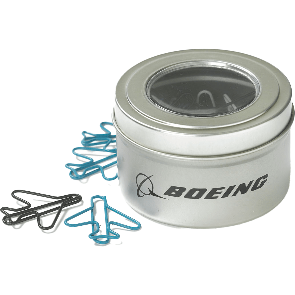 Boeing Airplane Paperclips