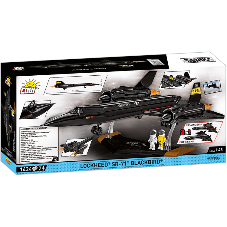 Lockheed Martin SR-71 Blackbird 1424pc Set Cobi Blocks