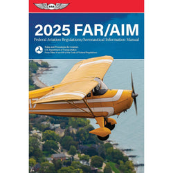 ASA 2025 Federal Aviation Regulations/Aeronautical Information Manual Print Book