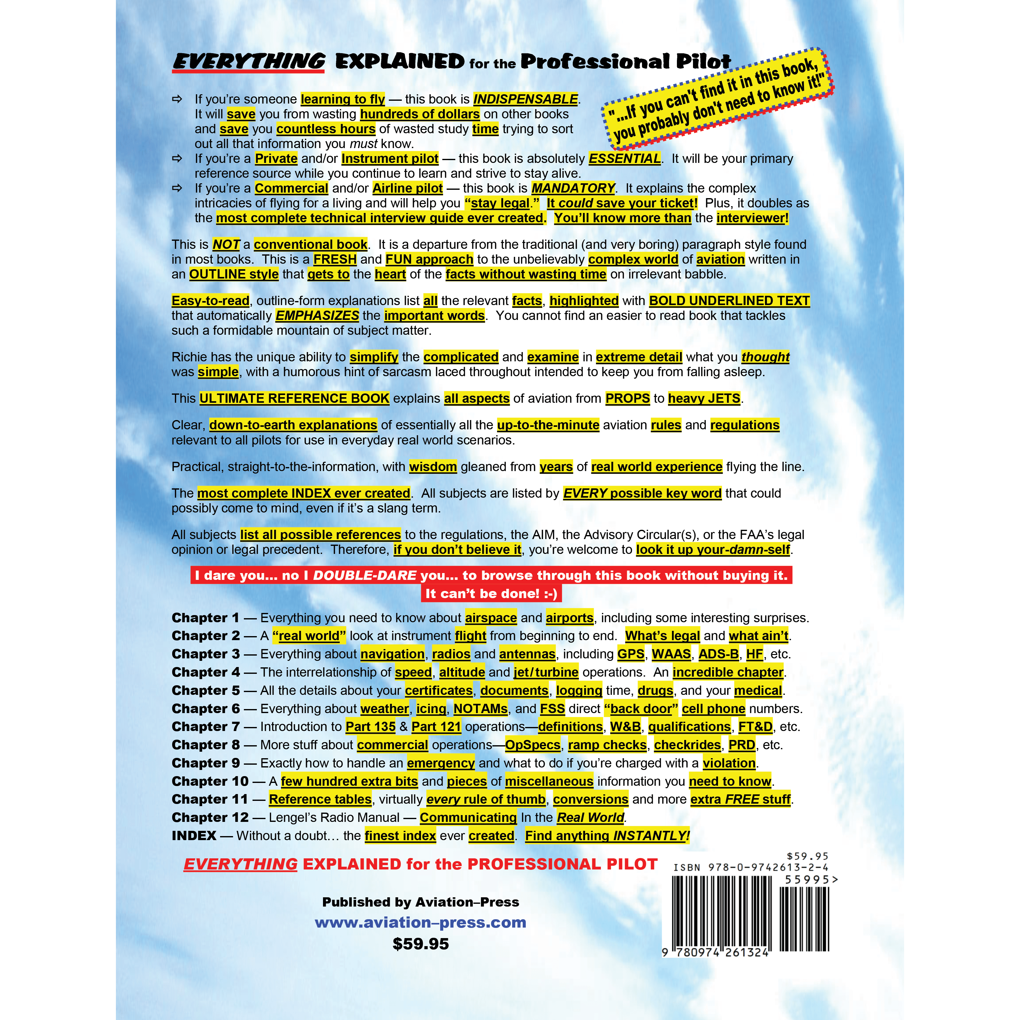 Aviation-Press Todo Explicado para el Piloto Profesional 14ª Edición