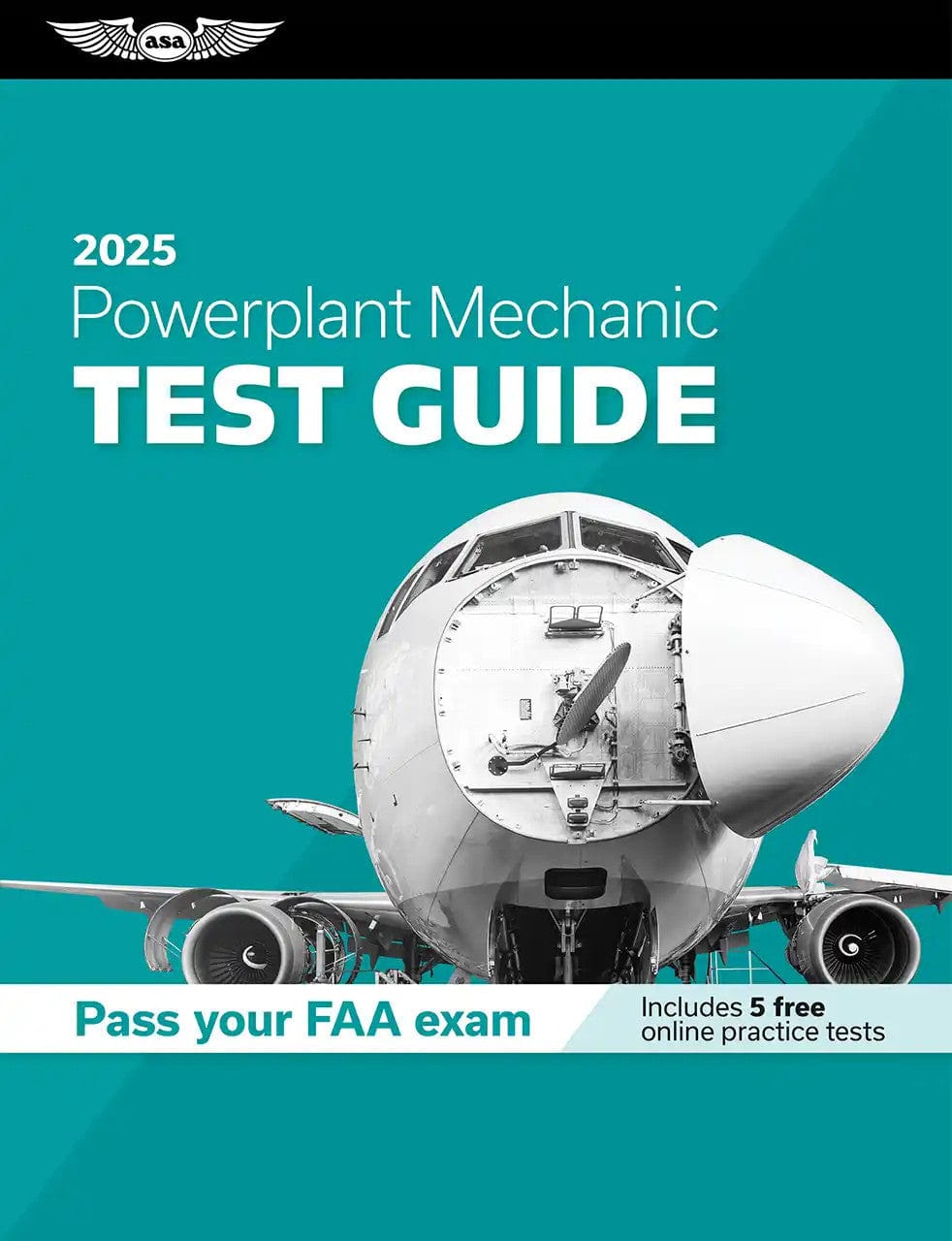 ASA 2025 AMT Powerplant Test Guide Book