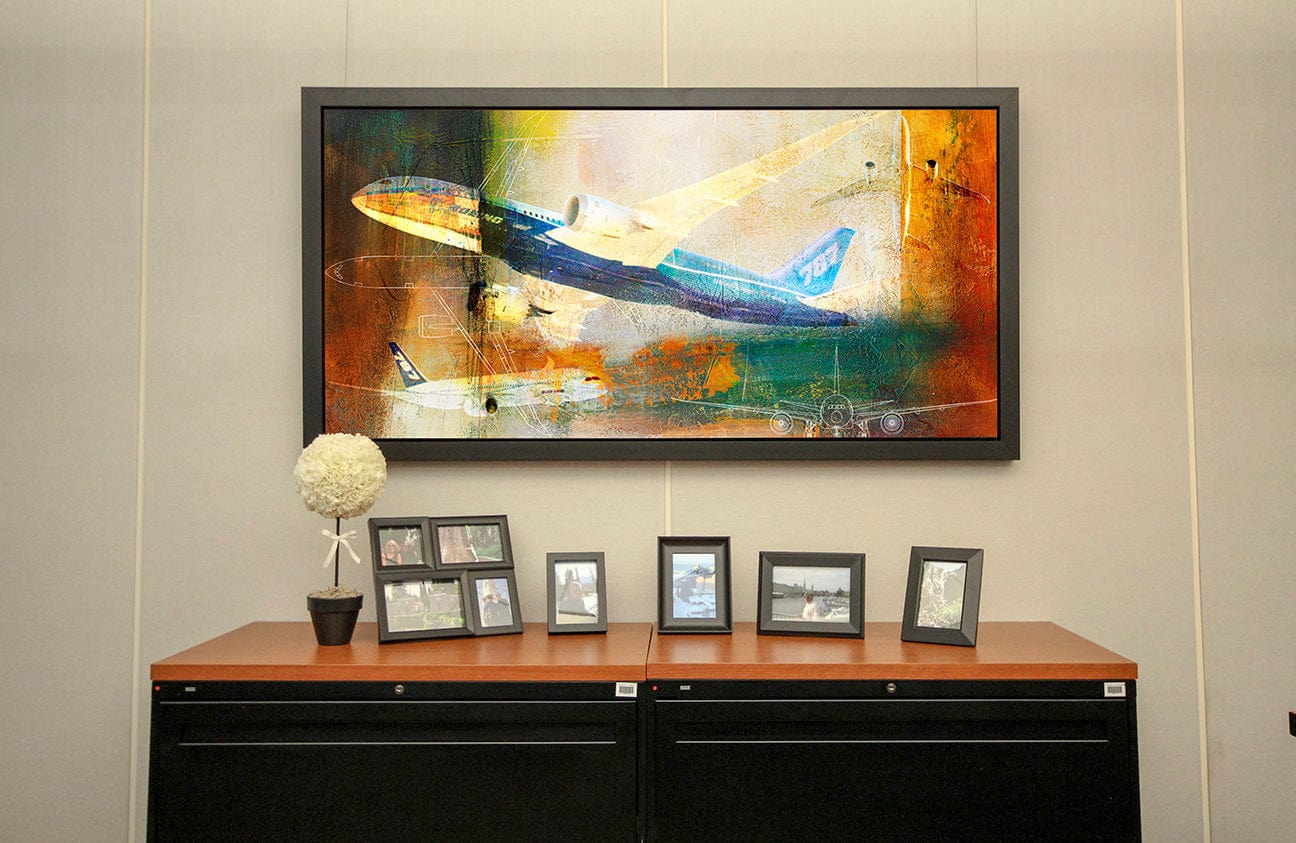 The Boeing 787 Dreamliner No. 2 Frank Martin Print