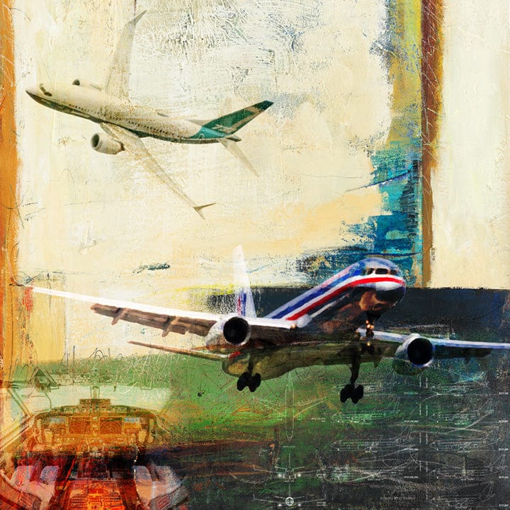 The Boeing 737 No. 5 Frank Martin Print