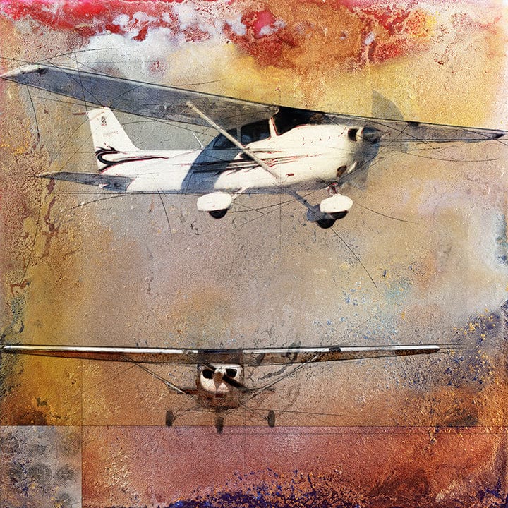 The Cessna 172 No. 1 Frank Martin Print