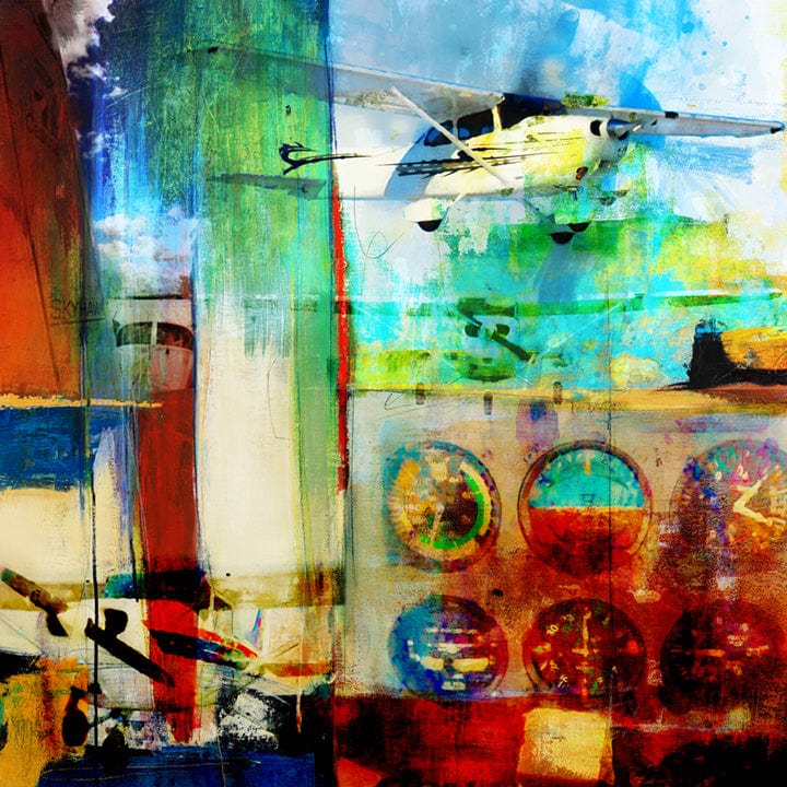 The Cessna 172 No. 2 Frank Martin Print