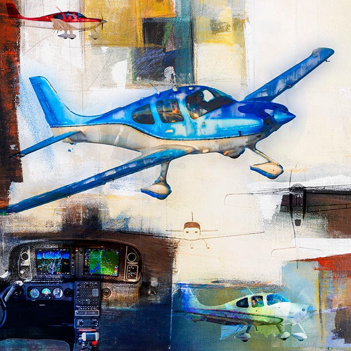 The Cirrus SR20 No. 1 Frank Martin Print