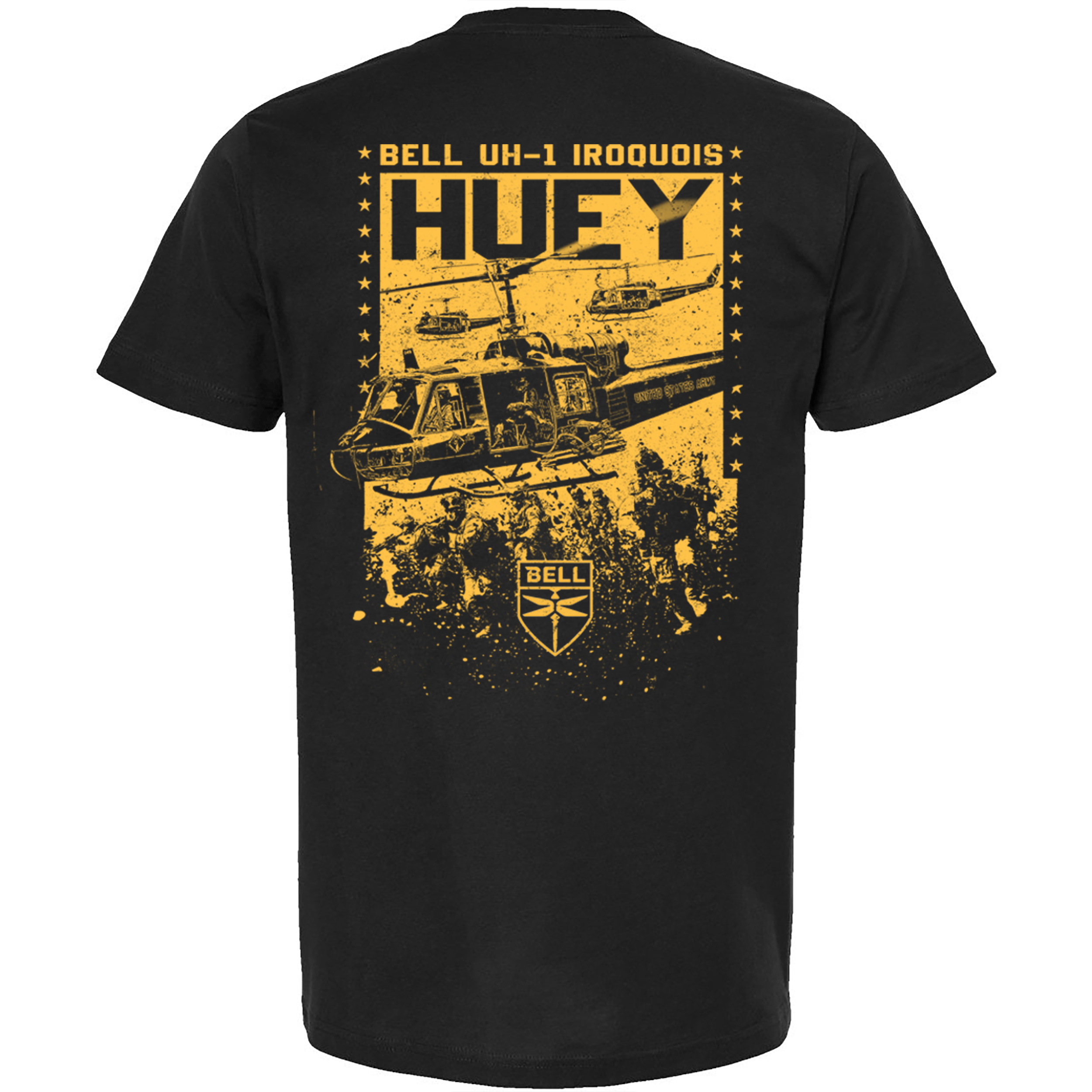 Camiseta Bell UH-1 Huey oficialmente licenciada