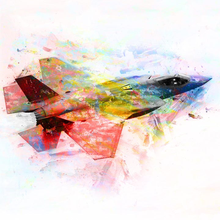 The Lockheed Martin F-35 Lightning II No. 1 Frank Martin Print