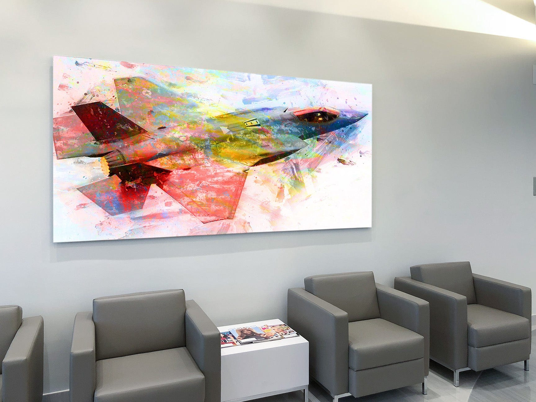 The Lockheed Martin F-35 Lightning II No. 1 Frank Martin Print