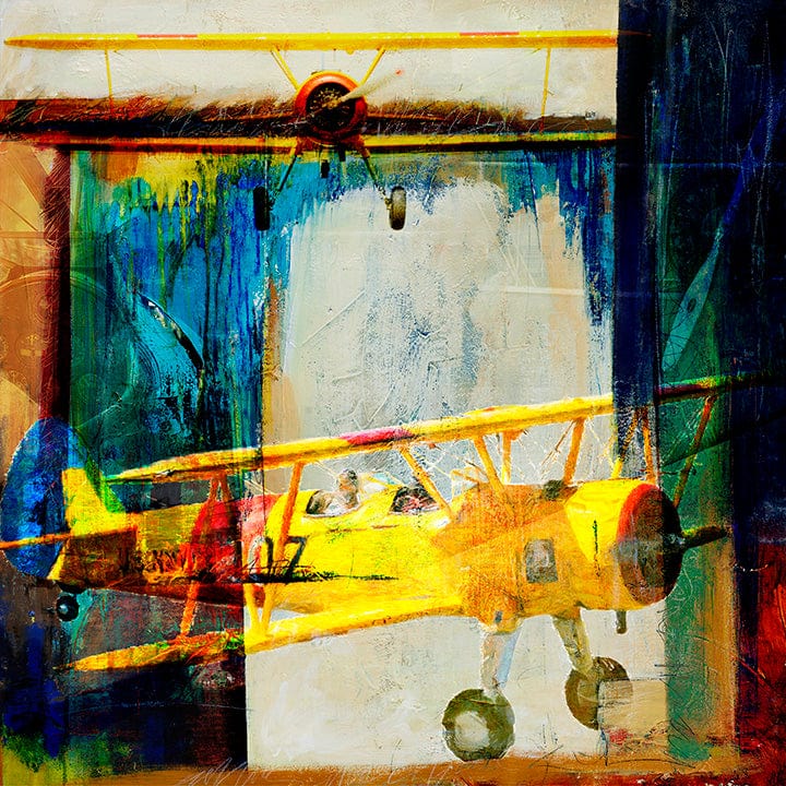 The Stearman Model 75 Frank Martin Print