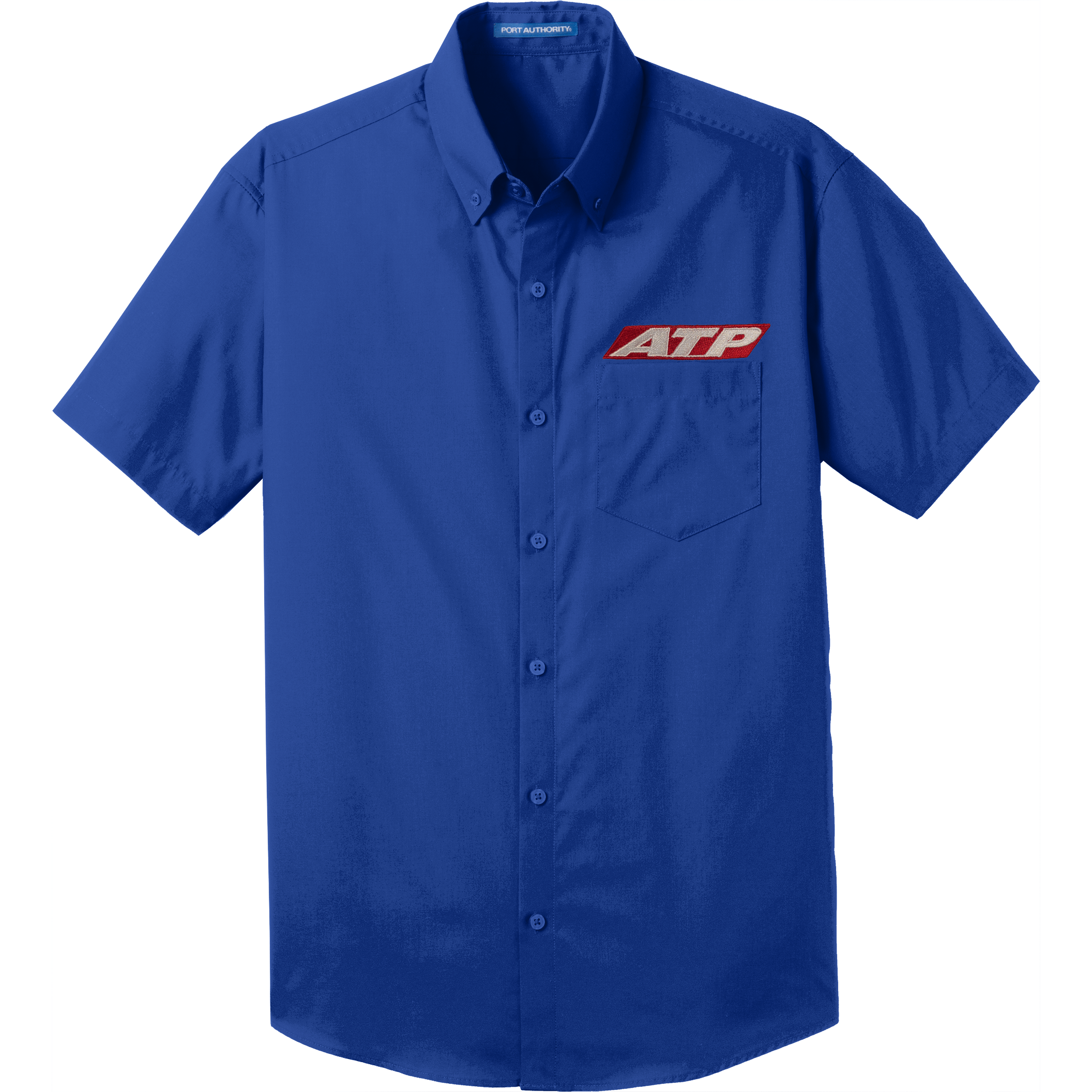 ATP CFI Royal Blue Carefree Poplin Shirt