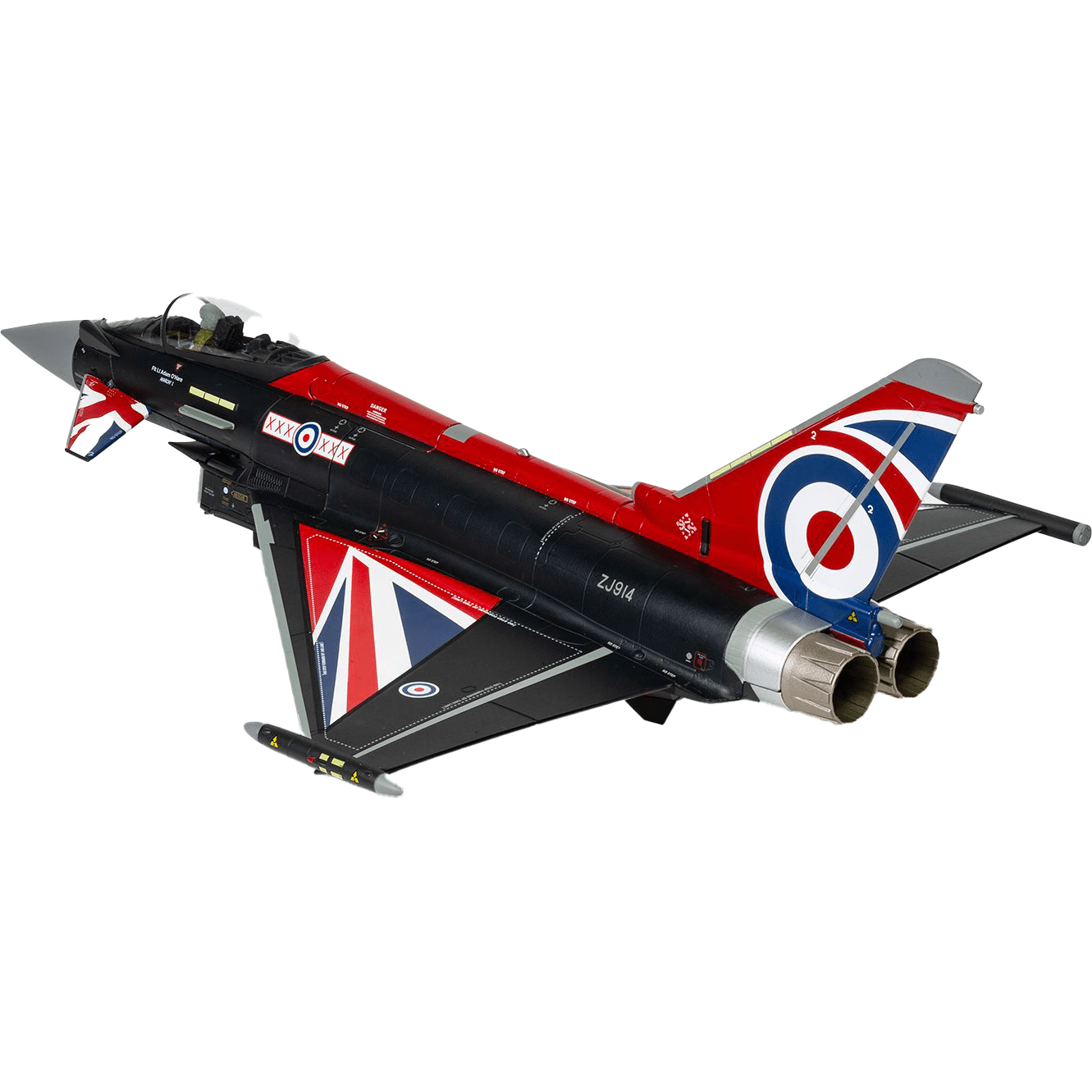 Corgi Eurofighter Typhoon FGR4 ZJ914 Blackjack Aircraft Model