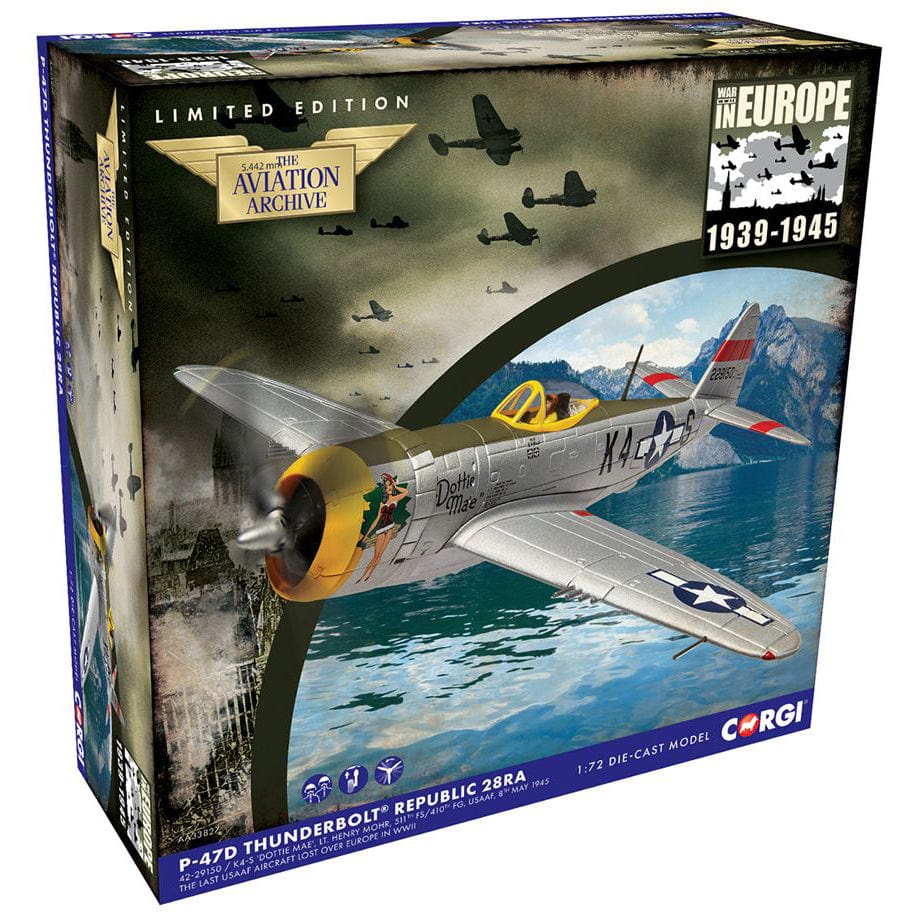 Corgi P-47D Thunderbolt® Republic 28RA, Dottie Mae Aircraft Model