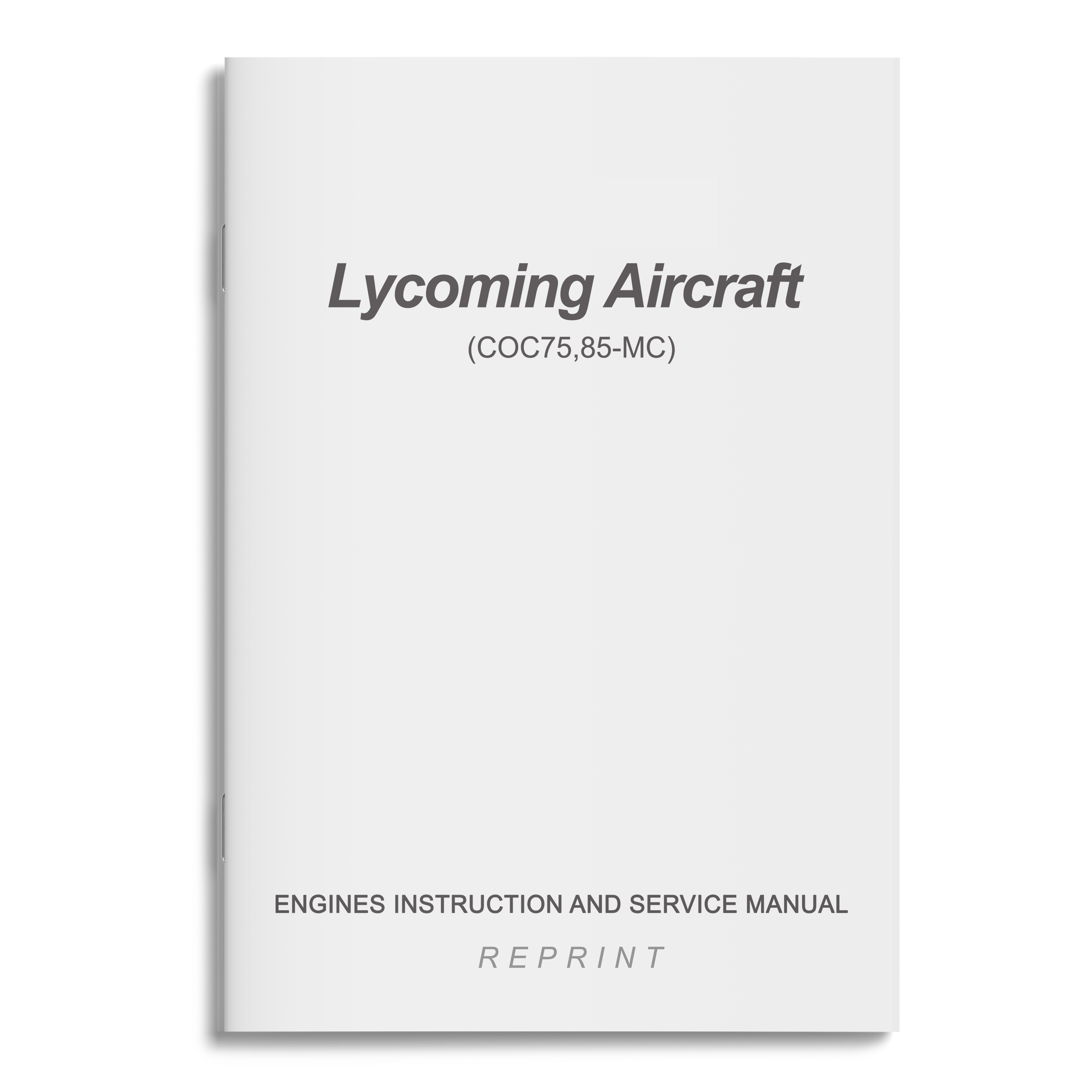 Essco Aircraft Aircraft Manual Lycoming Aircraft Engine Installation  Manual (102)