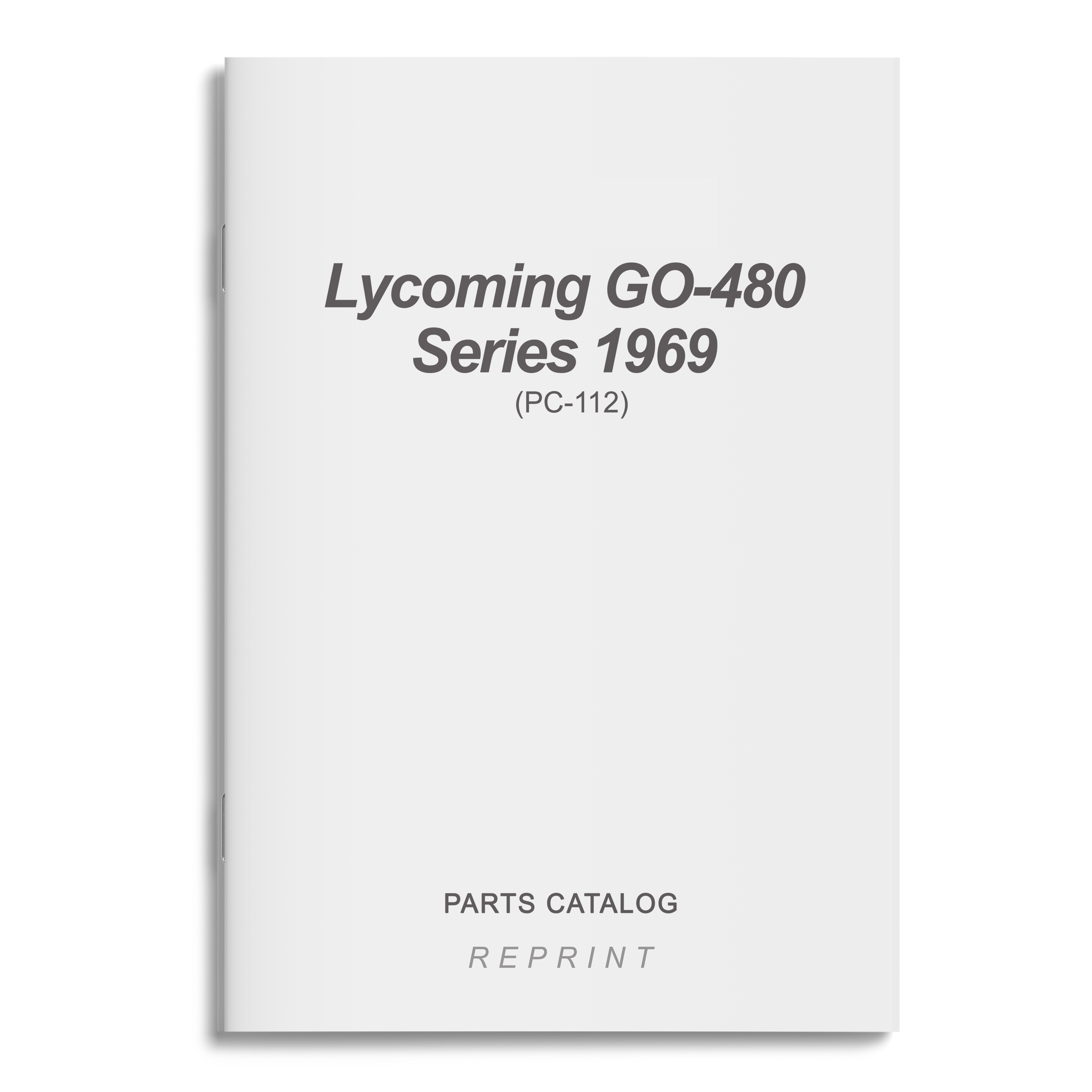 Essco Aircraft Aircraft Manual Lycoming GO-480 Series 1969 Parts Catalog PC-112 (PC-112)