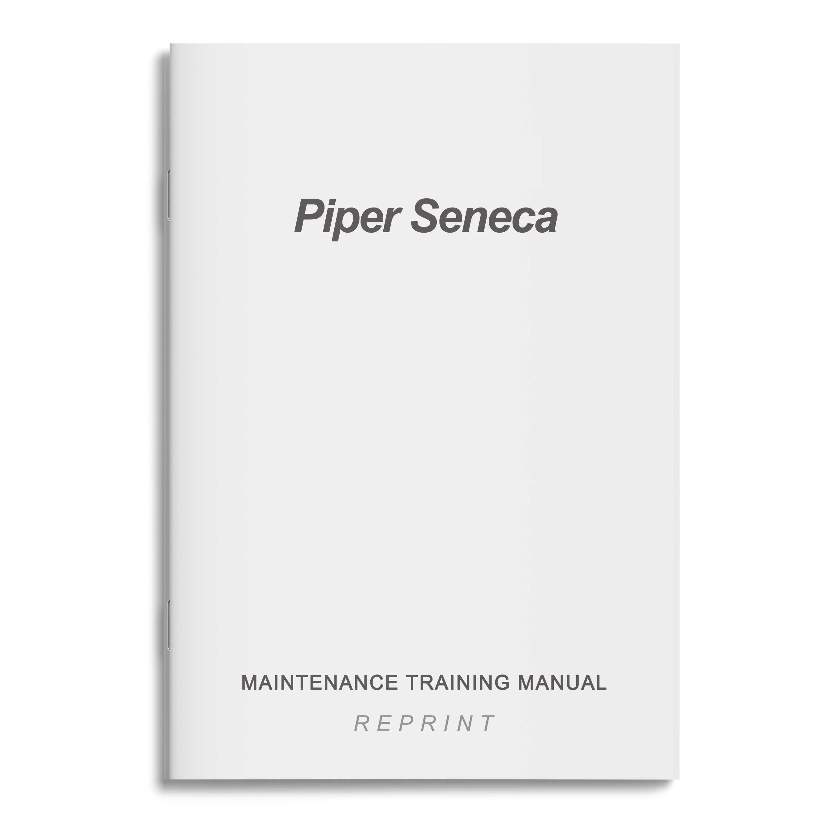 Essco Aircraft Aircraft Manual Piper Seneca Maintenance Training Manual