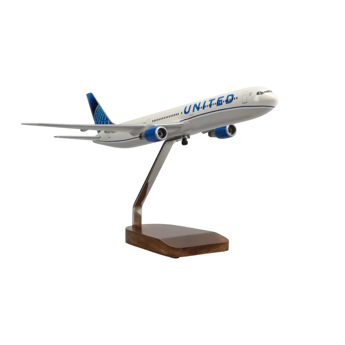 High Flying Models Aircraft Models Boeing™ 767-300 United Airlines Large Mahogany Model