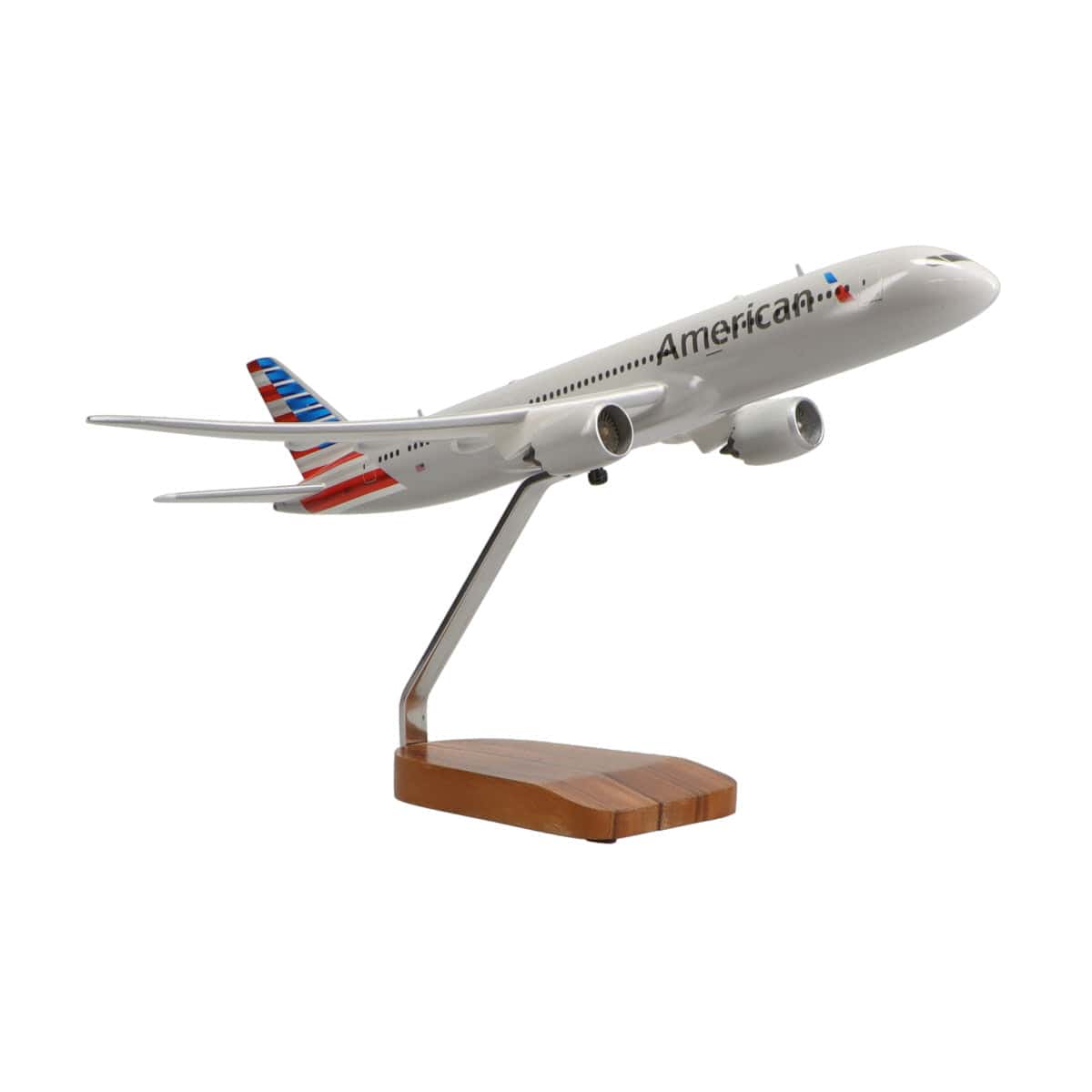 High Flying Models Aircraft Models Boeing 787-9 American Airlines Large Mahogany Model