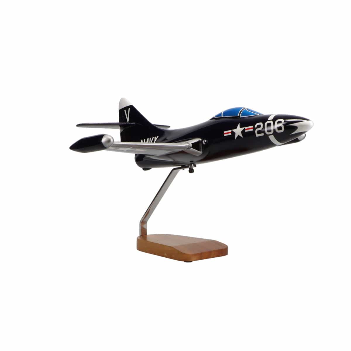 High Flying Models Aircraft Models Grumman F9F-5 Panther™ Large Mahogany Model