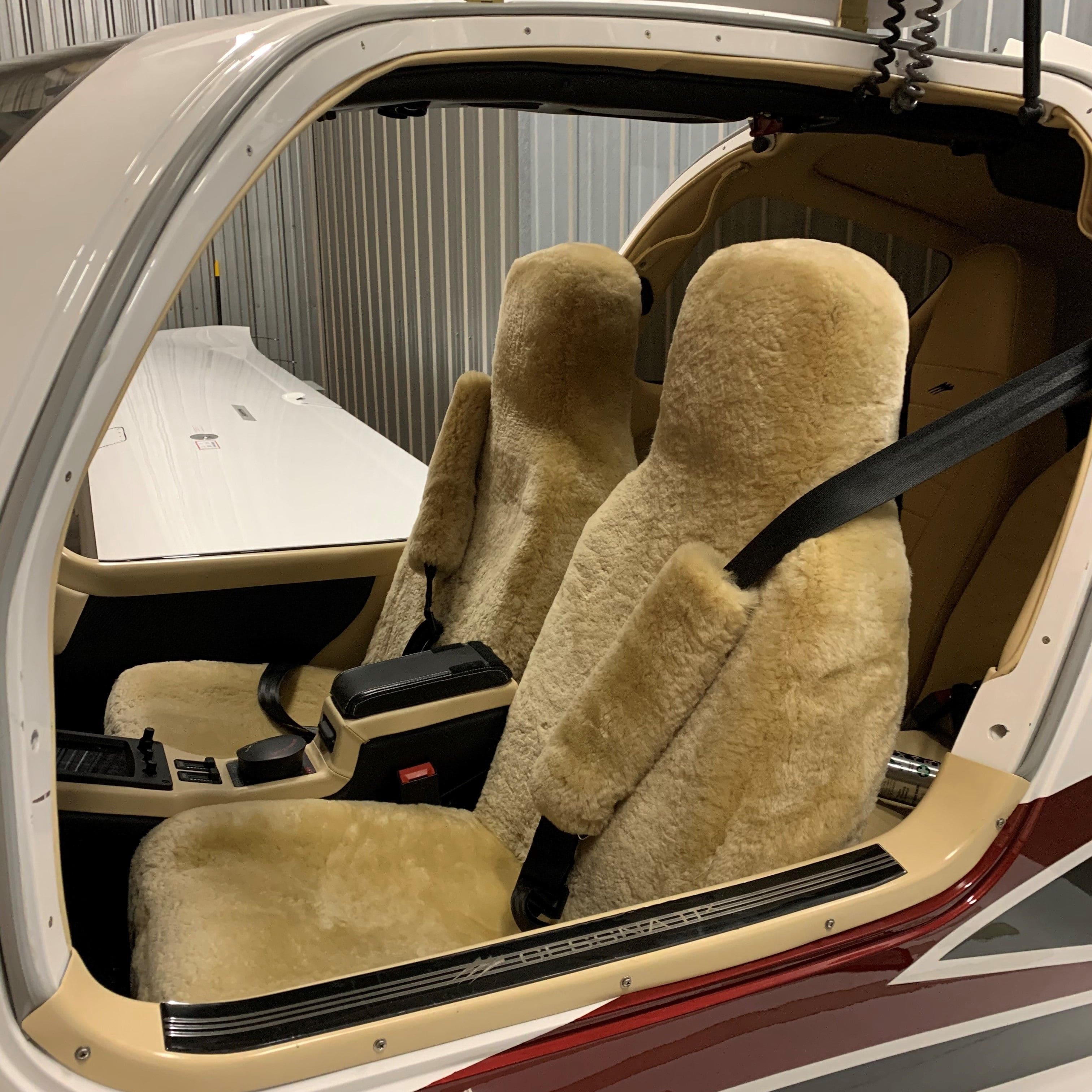 Sheepskin Seat Covers (Pair)