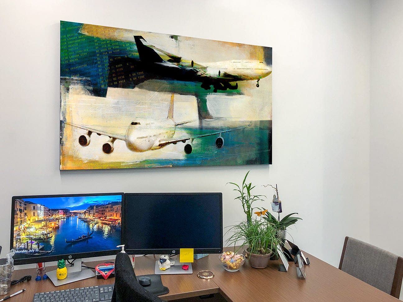 Frank Martin Artwork & Prints The Boeing 747-400 Frank Martin Print