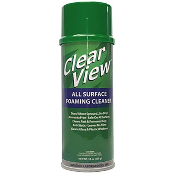 Aviation Laboratories Cleaning & Polishing Aviation Laboratories Clearview Plastic and Glass Cleaner (All Surface Foaming Cleaner)