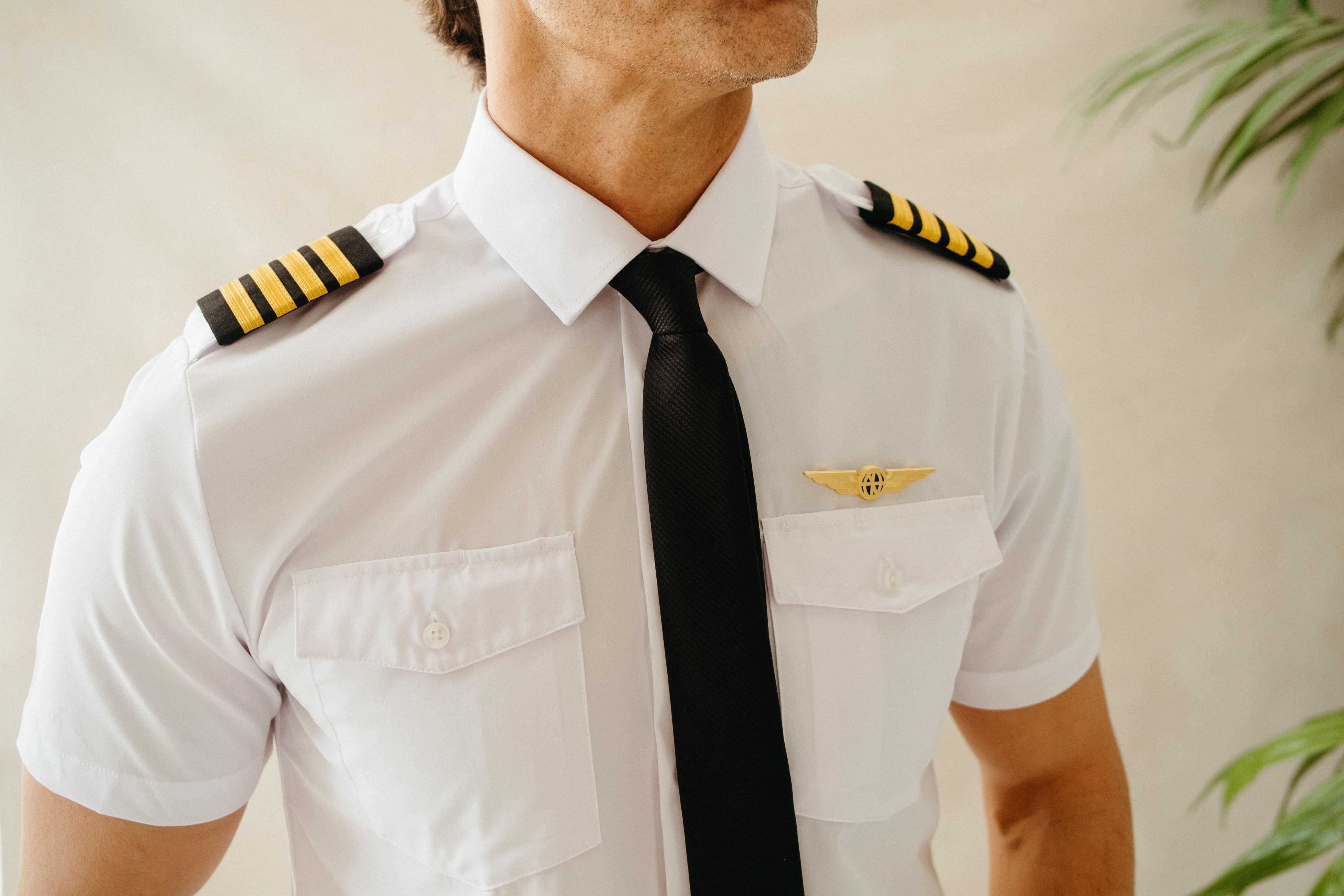 Flight Men's Professional Pilot Shirt (With Eyelets)