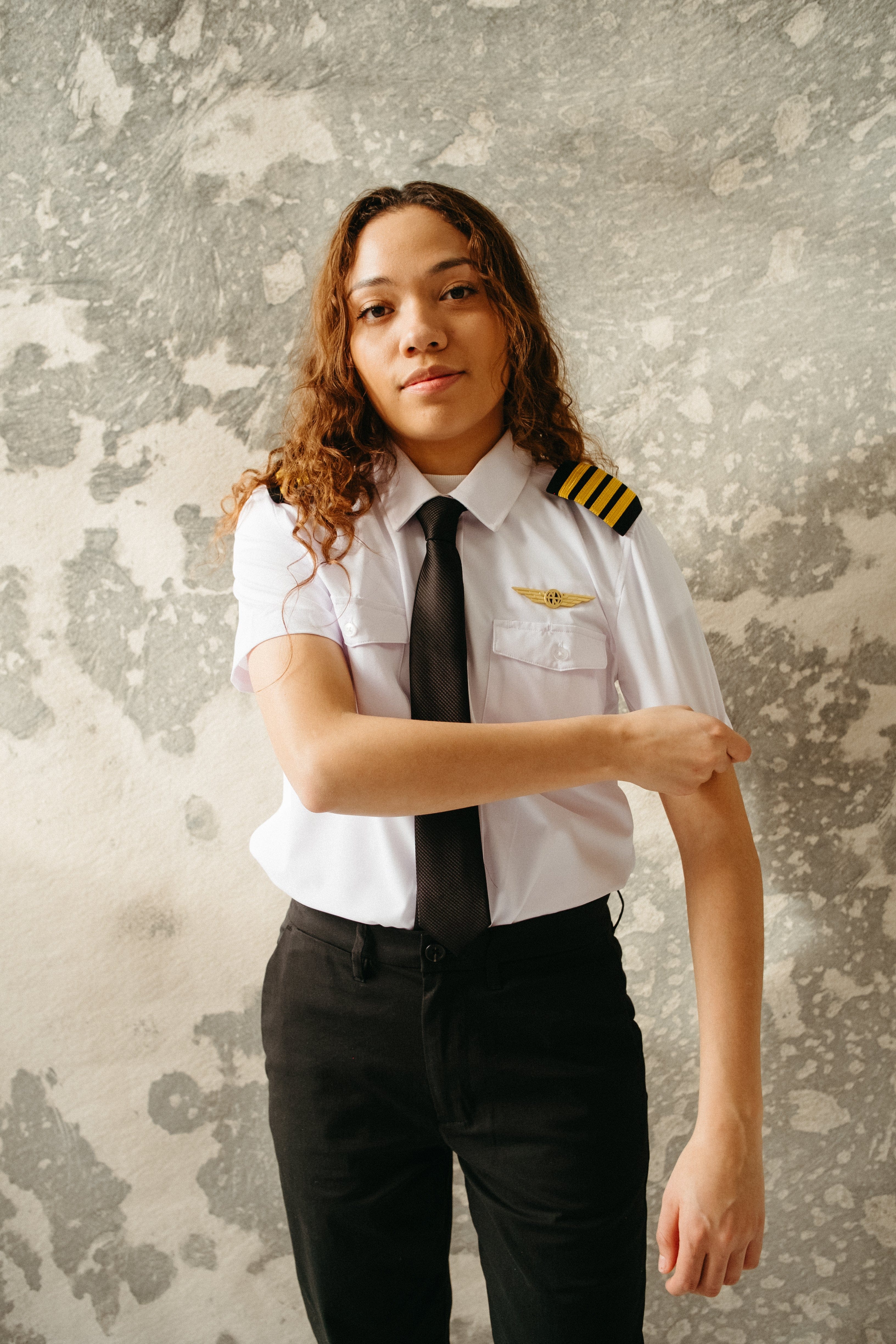Flight Women's Professional Pilot Shirt (With Eyelets)