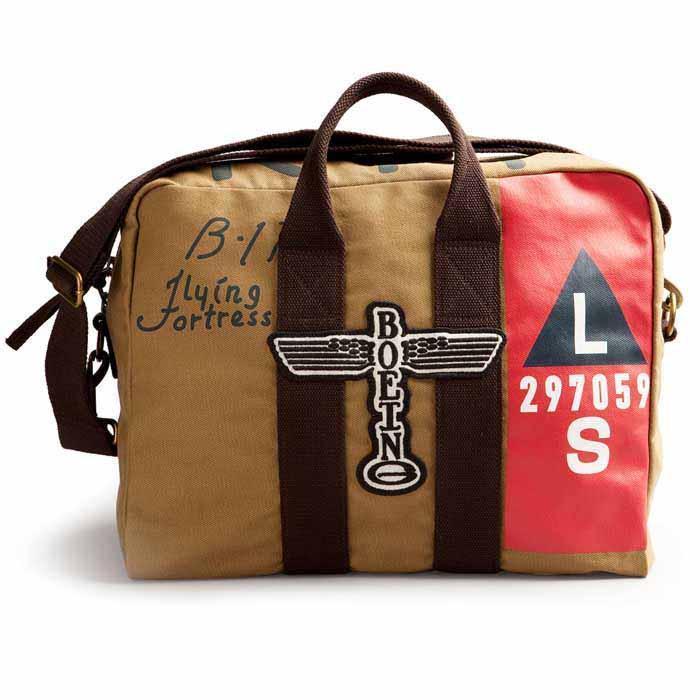 Red Canoe - National Heritage Brands Flight Bags Red Canoe B-17 75th Anniversary Nav Kit Bag