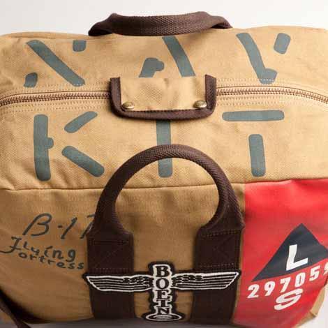 Red Canoe - National Heritage Brands Flight Bags Red Canoe B-17 75th Anniversary Nav Kit Bag