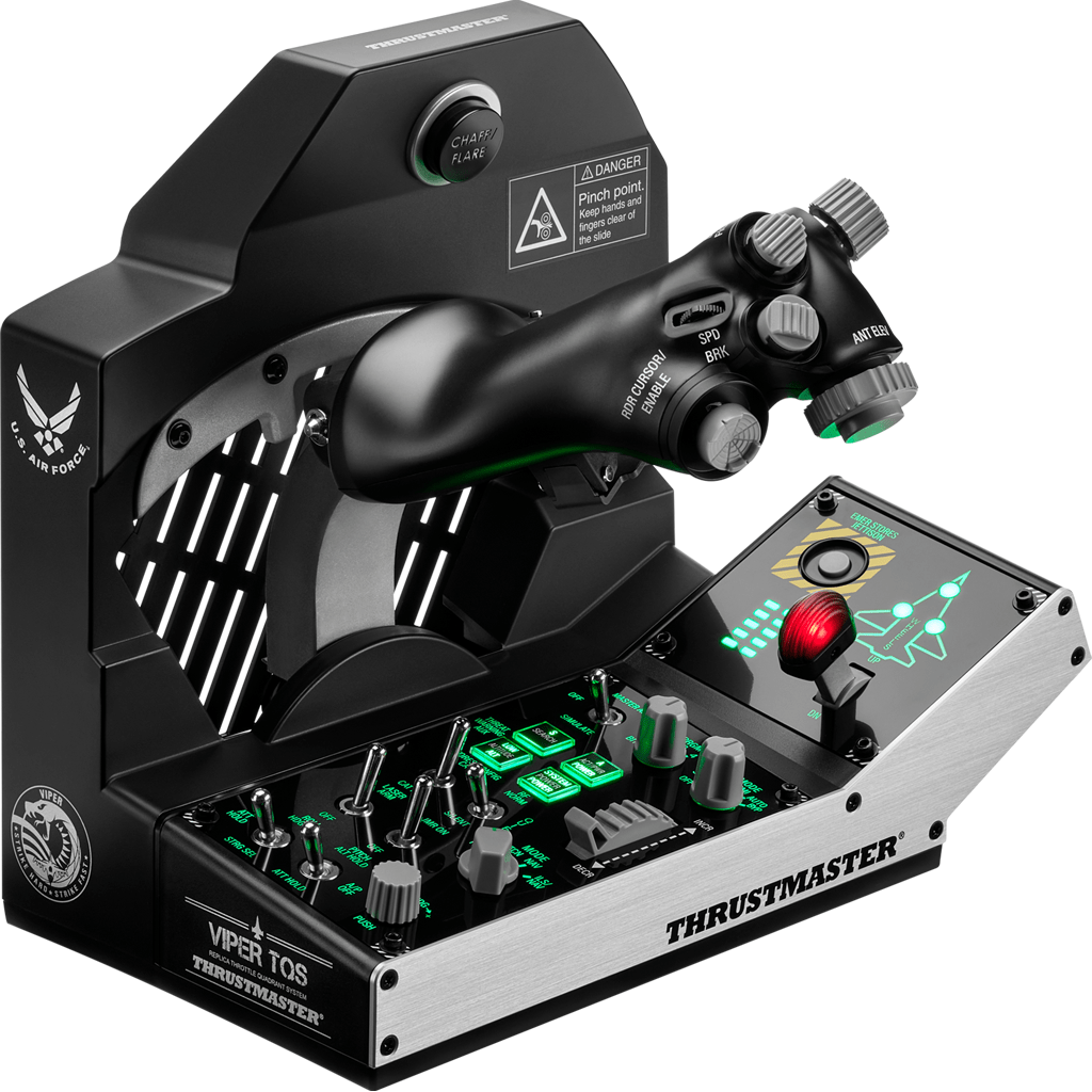 Thrustmaster Flight Simulation Thrustmaster Viper TQS Mission Pack: Metal Throttle Quadrant System (PC)