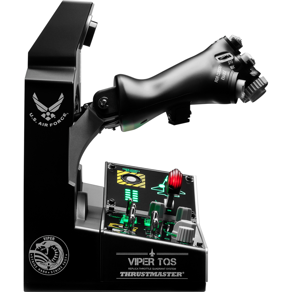 Thrustmaster Flight Simulation Thrustmaster Viper TQS Mission Pack: Metal Throttle Quadrant System (PC)