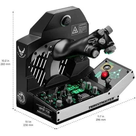 Thrustmaster Flight Simulation Thrustmaster Viper TQS Mission Pack: Metal Throttle Quadrant System (PC)