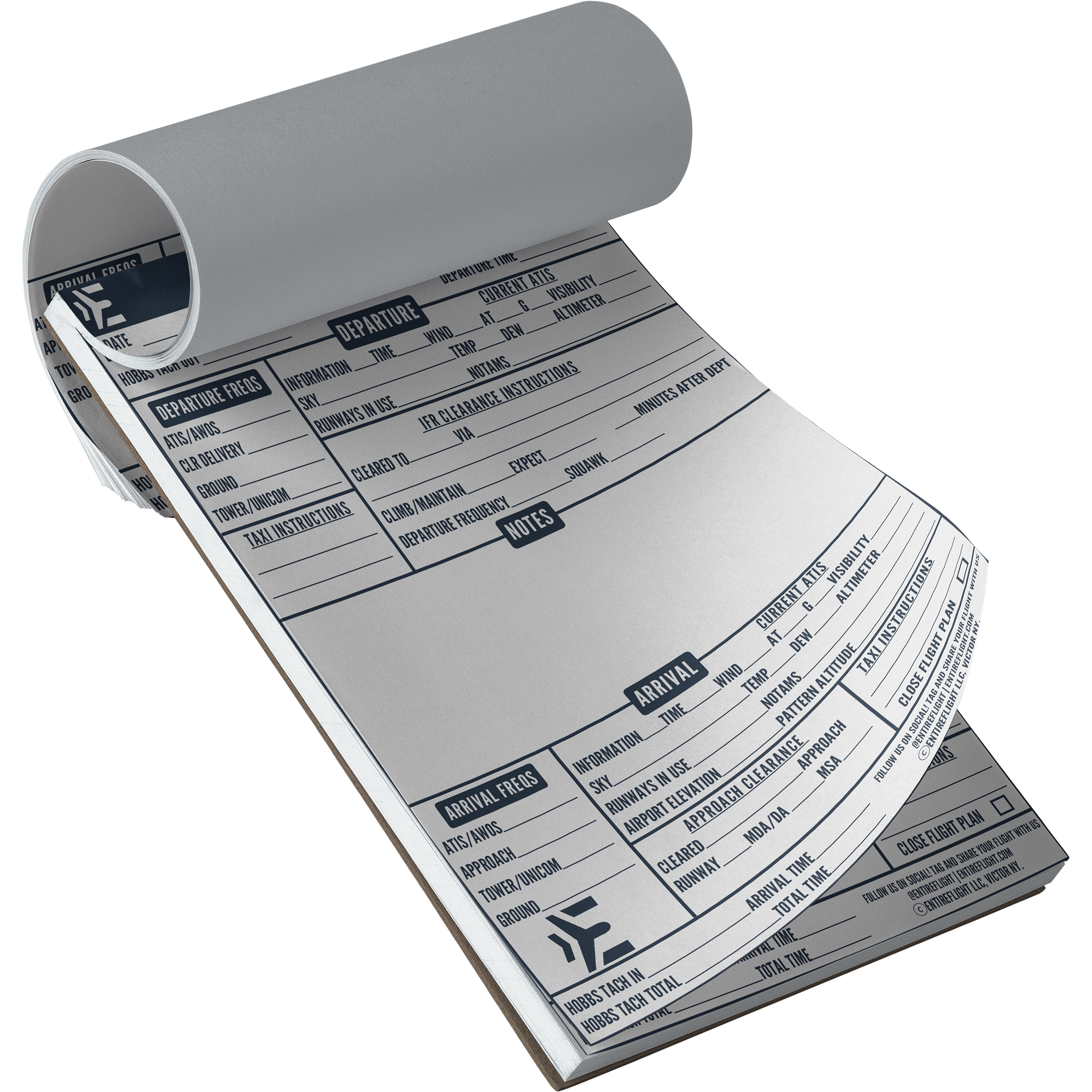 EntireFlight Forms & Checklists EntireFlight IFR Flight Pad 3-Pack: Perfecting Your Instrument Flight Experience