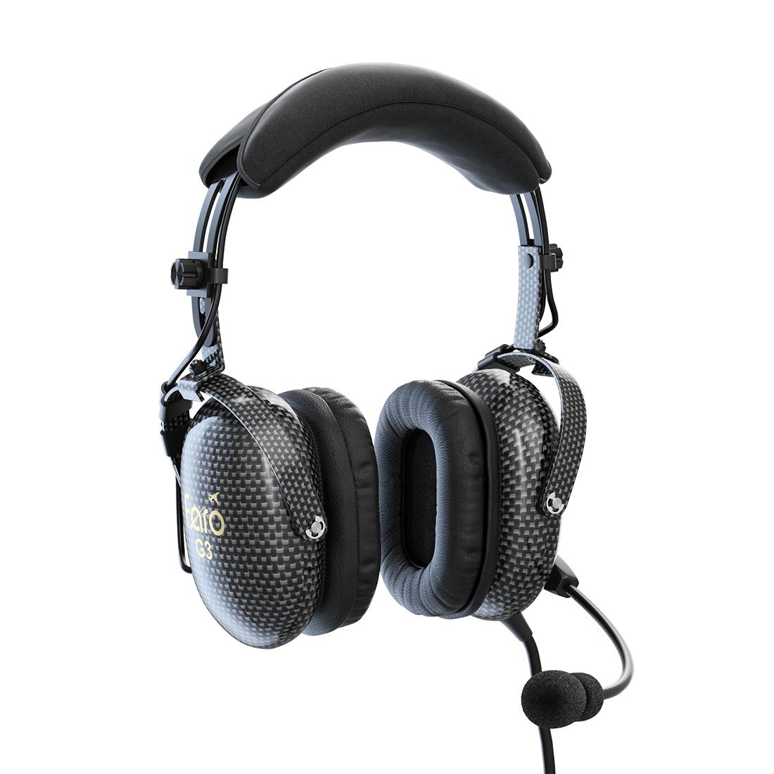 Faro Headsets Faro G3 ANR Carbon Fiber Headset – The Ultimate GA Aviation Companion