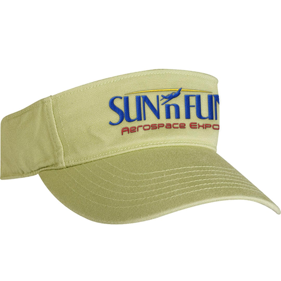 SUN 'n FUN Headwear SUN 'n FUN Pistachio Visor Velcro Closure Visor Ball Cap