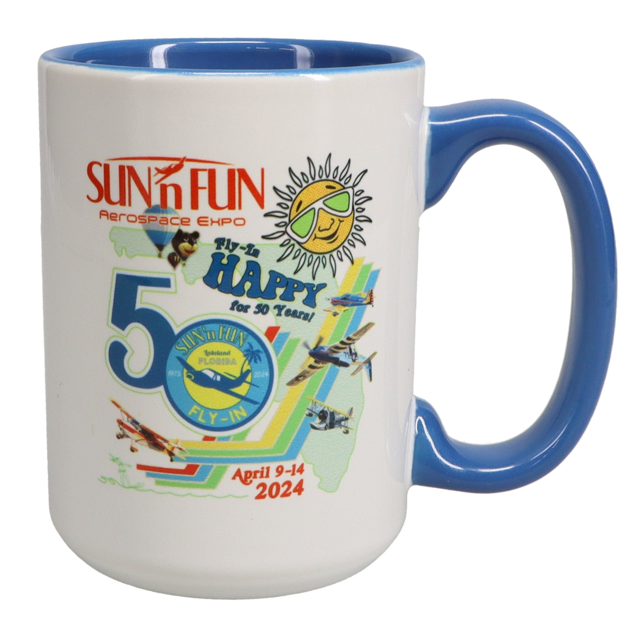 SUN 'n FUN Kitchen & Barware SUN 'n FUN 50th 15oz Poster Mug