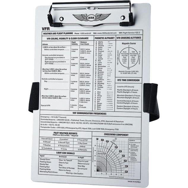 ASA Kneeboards ASA VFR Kneeboard