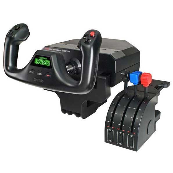 Logitech Saitek Pro Flight Yoke & Throttle Quadrant System