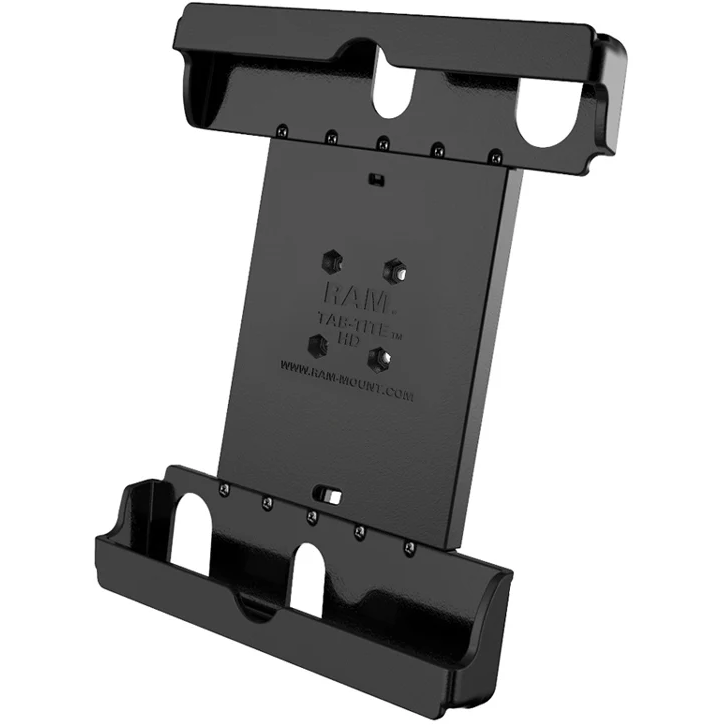 RAM Mount Mounts RAM Tab-Tite Holder for 9"-10.5" Tablets in Heavy Duty Cases - with Ball - B Size RAM-B-202-TAB20U