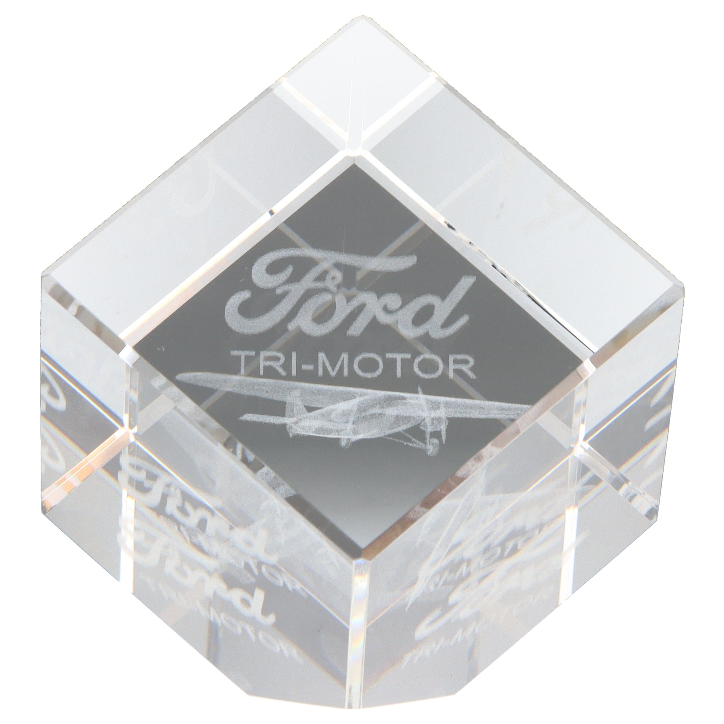 Etched Memory Office Etched Memory Ford Tri-Motor 3D Diamond Cube