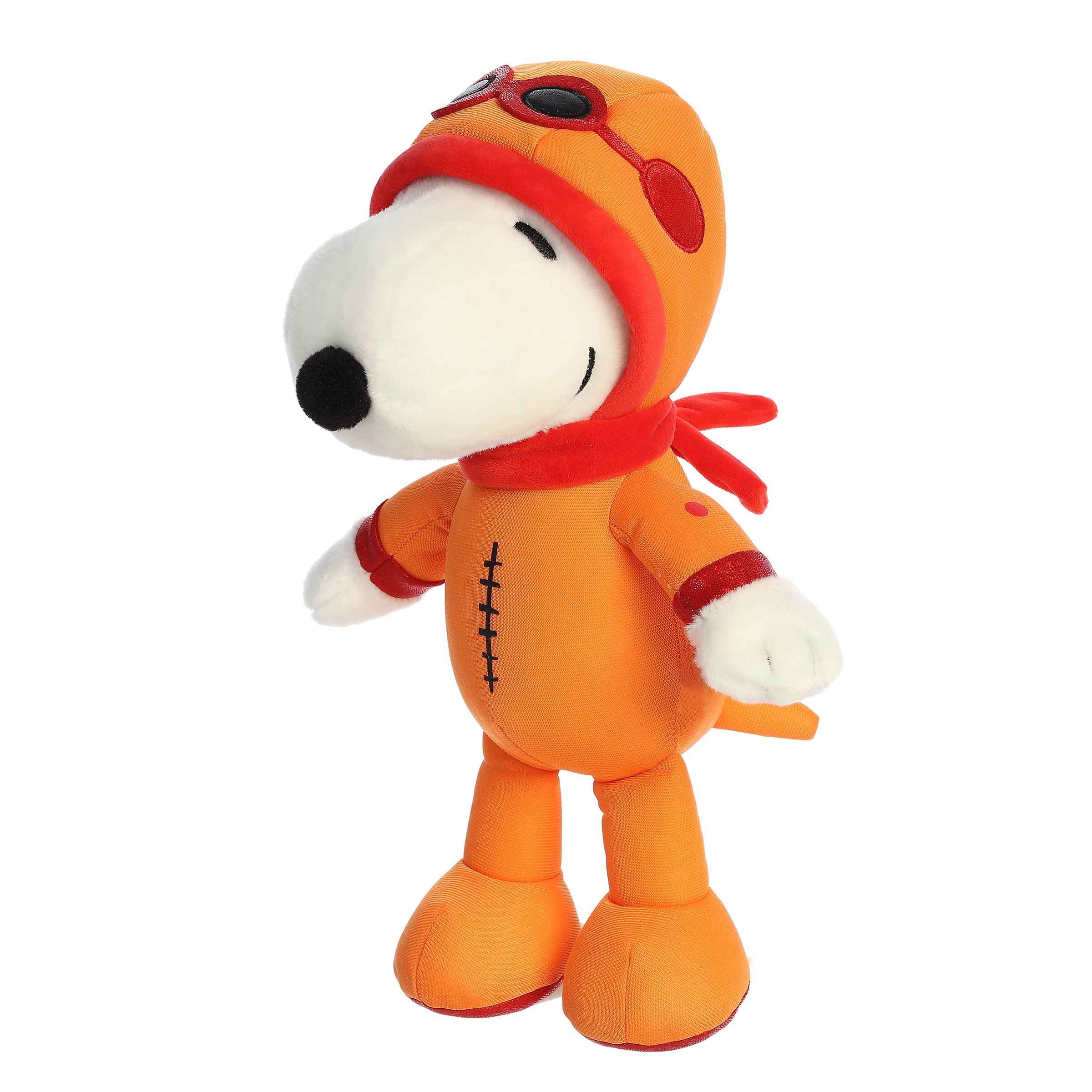 Aurora Plush Aurora Peanuts 12.5" Astronaut Snoopy Plush – Space Explorer Extraordinaire