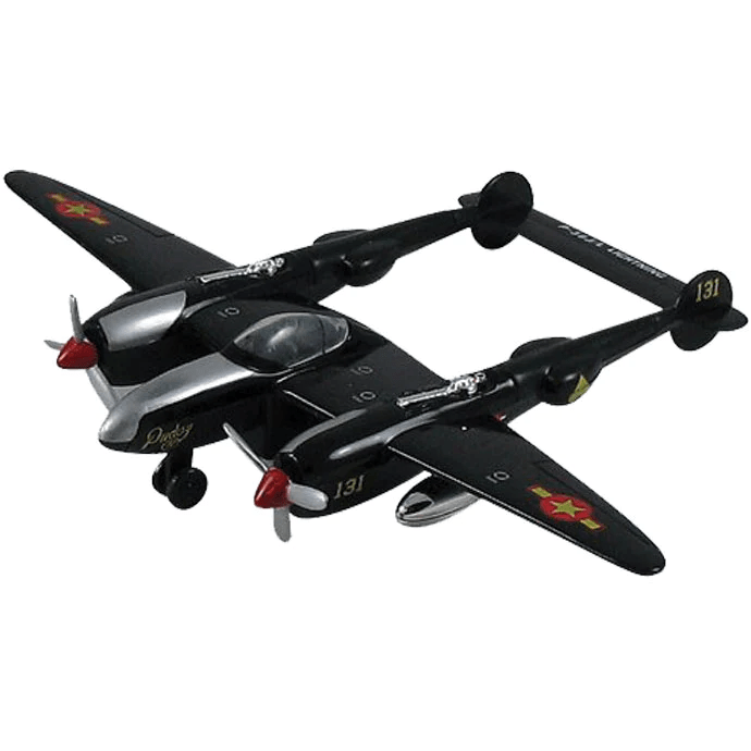 Wow Toyz Pull Back Planes P-38 Lightning 7" Pullback Diecast Airplane (1 Pc. Assorted Styles)