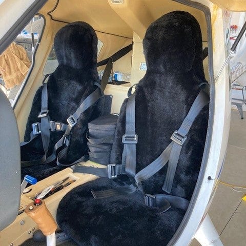 PilotMall.com Sheepskin Seat Covers (Pair)