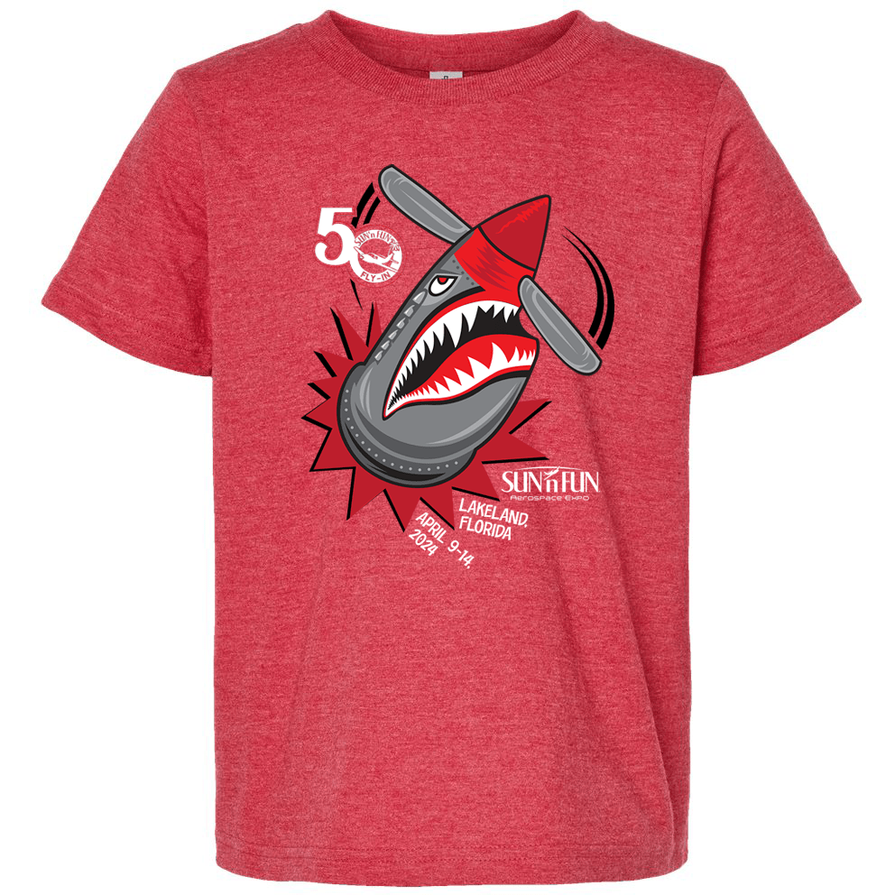 SUN 'n FUN Shirts Medium / Red Jaws Kids SUN 'n FUN 2024 T-Shirt