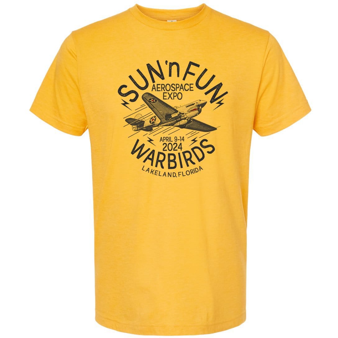 SUN 'n FUN Shirts XLarge / Heather Mellow Yellow Warhawk SUN 'n FUN 2024 T-Shirt