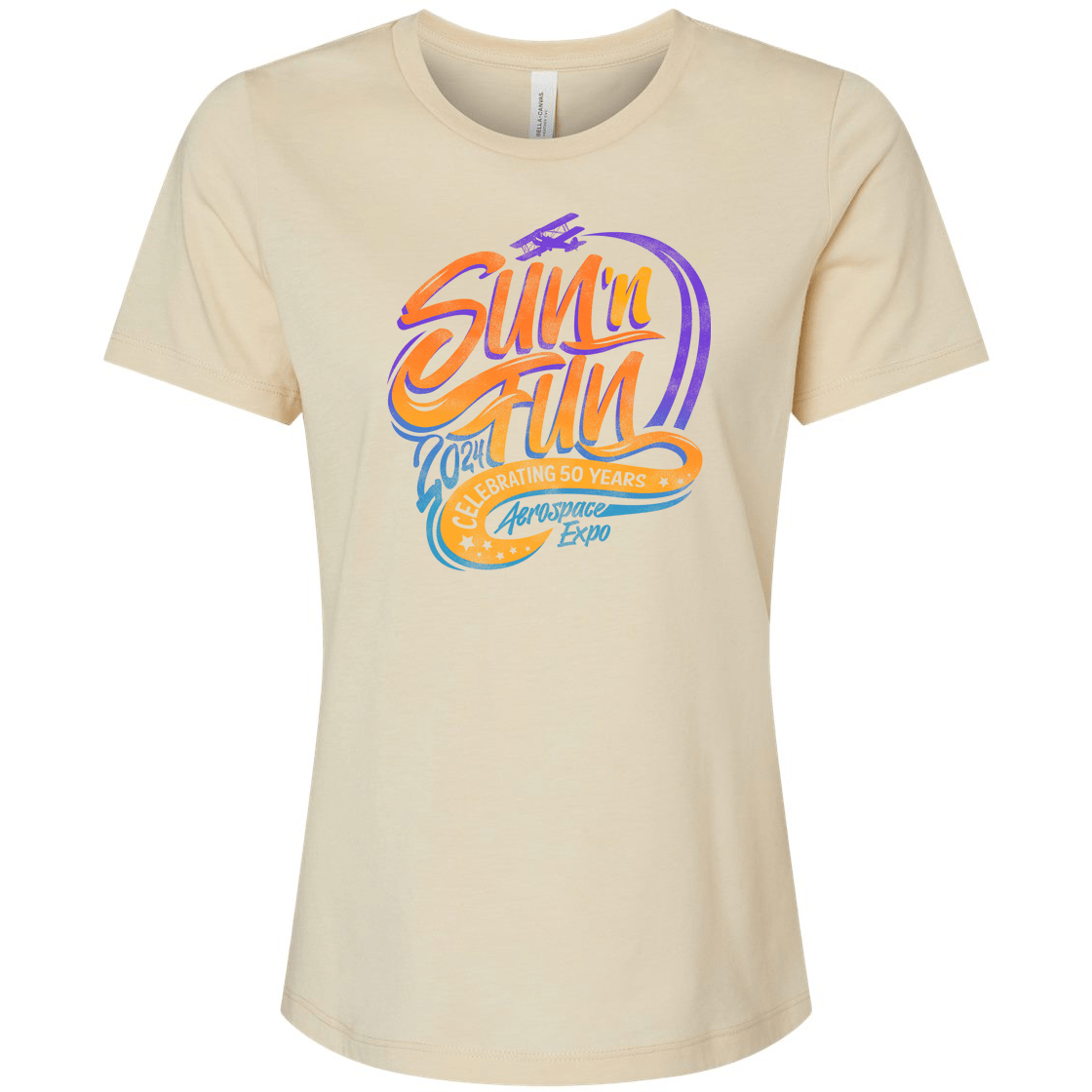 SUN 'n FUN Shirts XLarge / Heather Soft Cream Rainbow Women's SUN 'n FUN 2024 T-Shirt